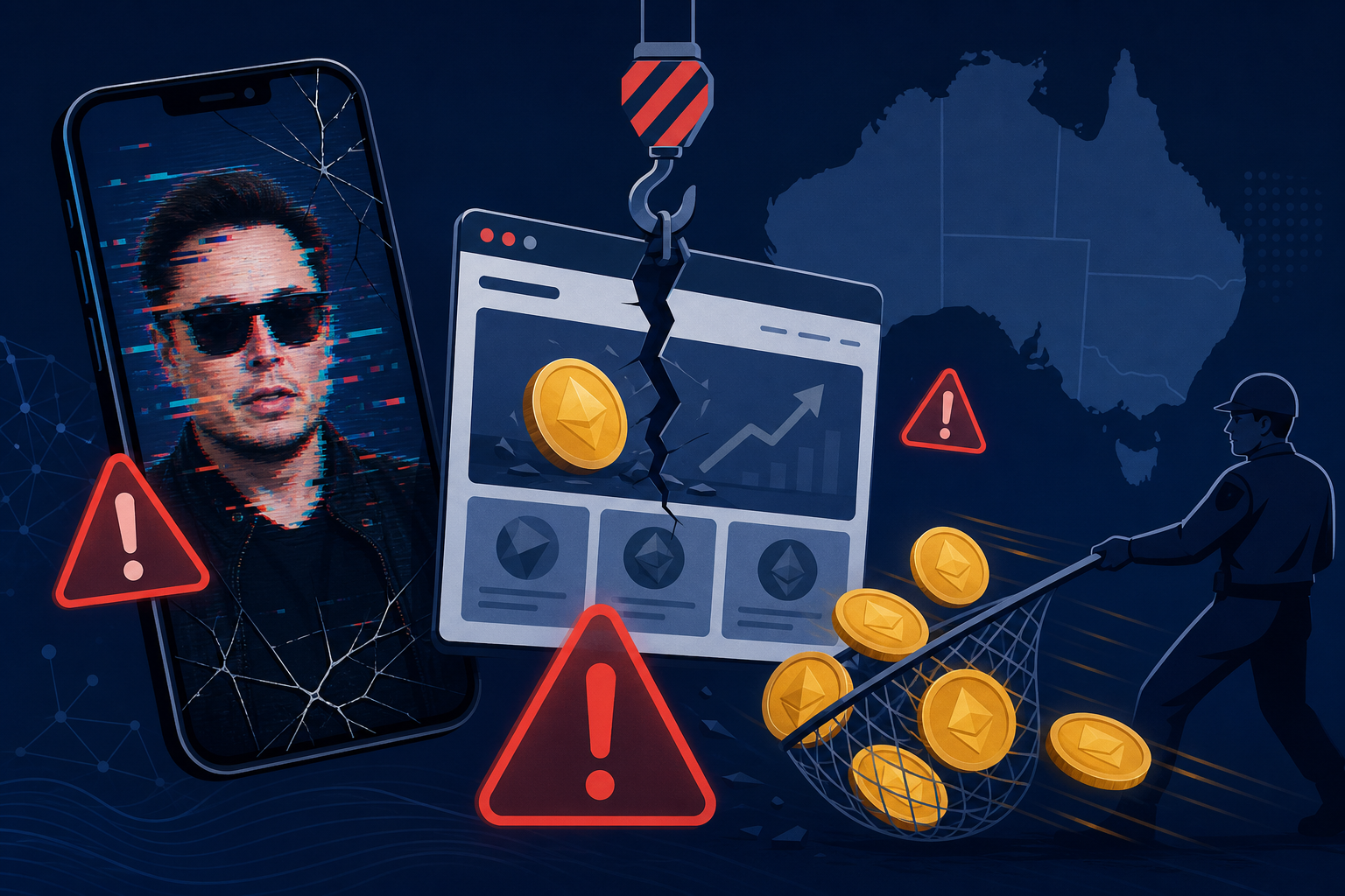 ASIC takedown of crypto investment scams and AI deepfake fraud in Australia FY26