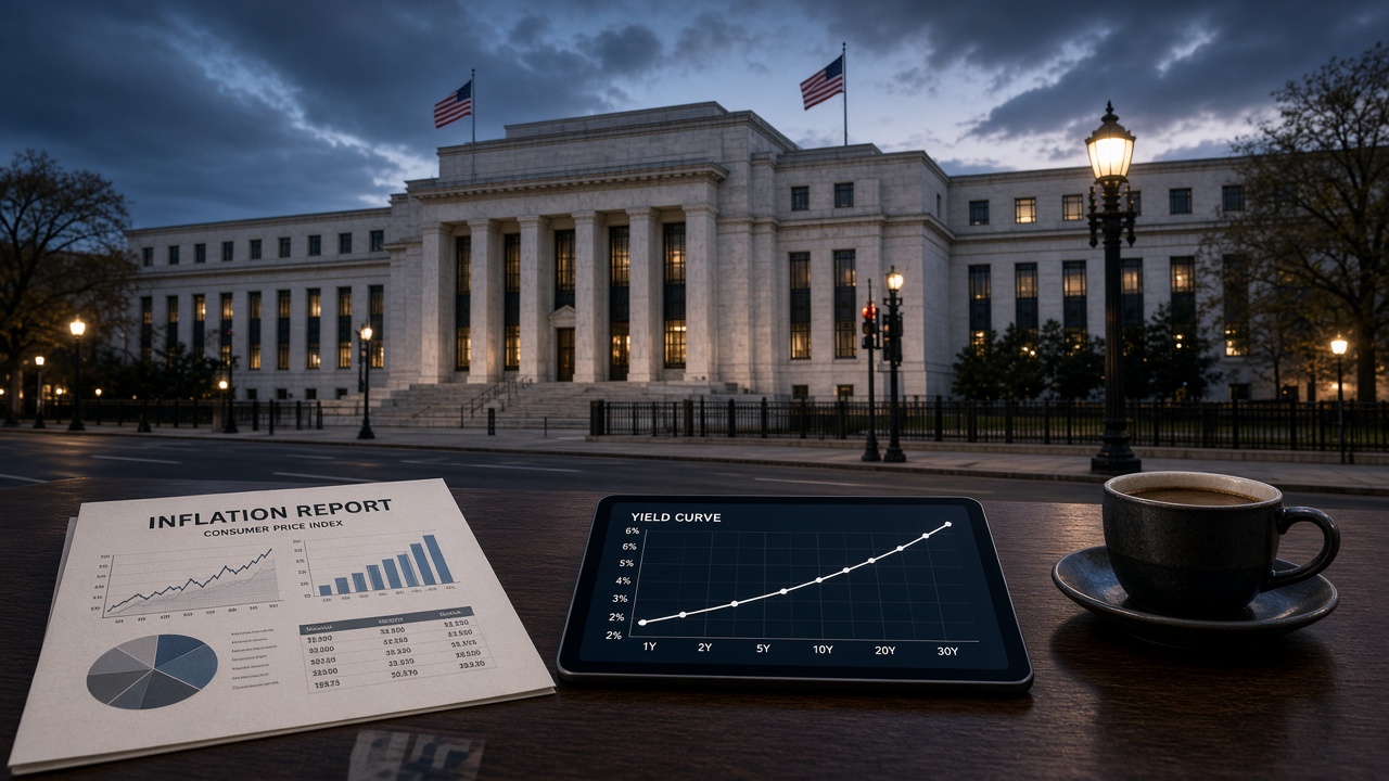 Federal Reserve building as August core CPI of 0.3% frames a September 2026 rate hike