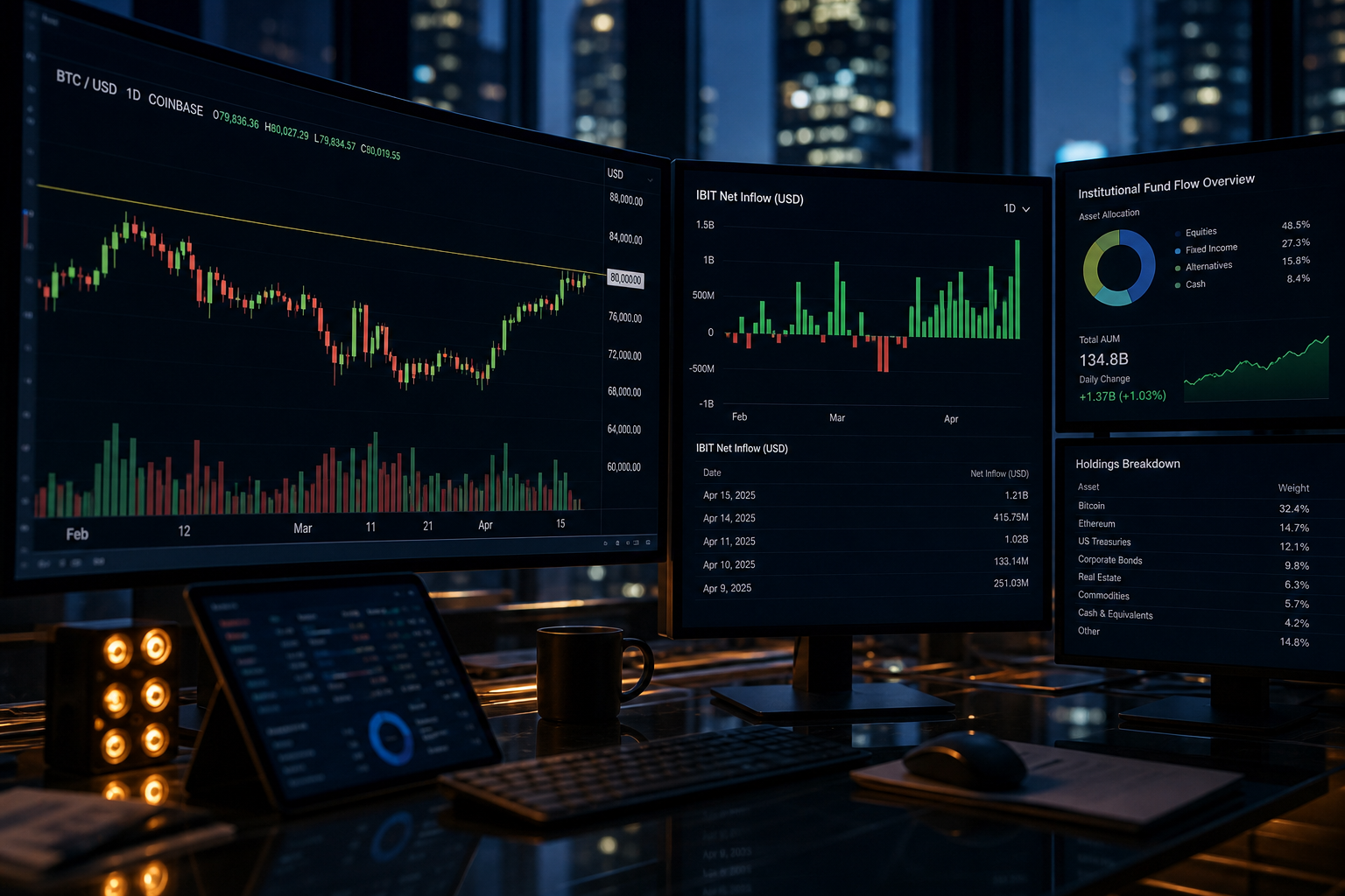 Bitcoin testing $80,000 as BlackRock IBIT leads a $217 million U.S. spot Bitcoin ETF rebound September 2026