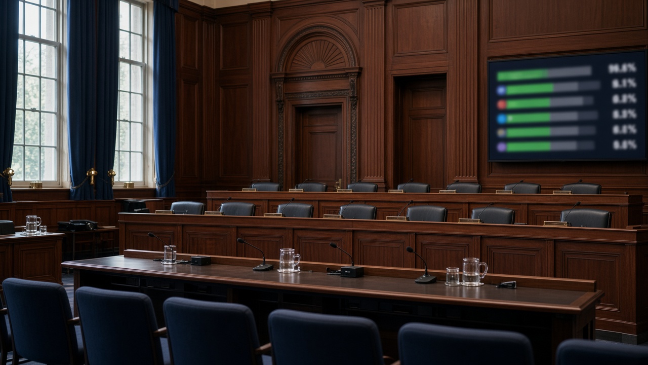 Hearing room after the CFTC moved to treat event contracts as swaps on 9 October 2026