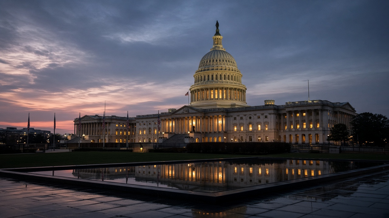 U.S. Capitol after the Senate rejected CLARITY Act cloture 49-50 on 15 September 2026