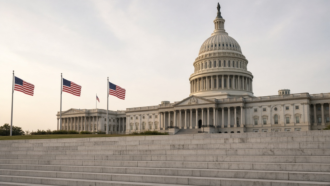 U.S. Capitol as the Senate prepares for a 15 September 2026 CLARITY Act cloture vote