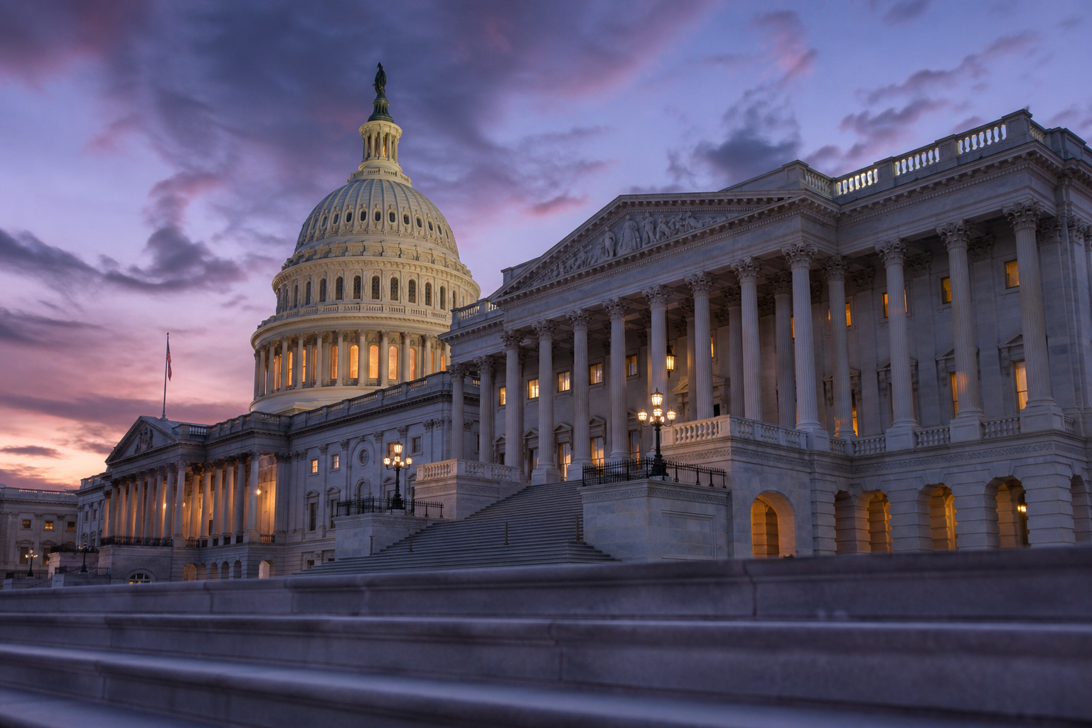 U.S. Capitol as the Senate schedules a 15 September 2026 cloture vote on the CLARITY Act