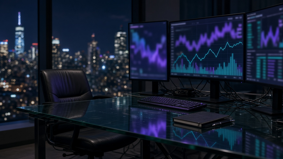 Night trading desk as ether holds near $2,695 and spot Ether ETFs lose $118 million in early October 2026