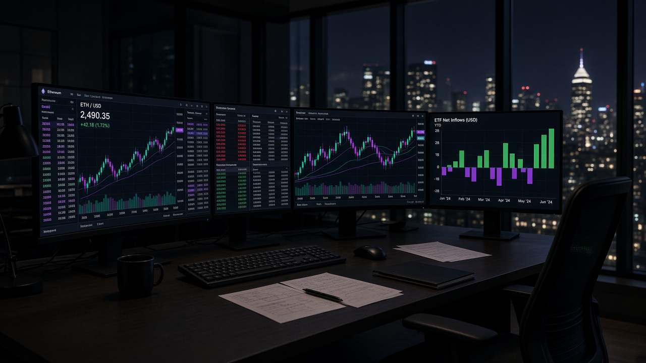 Ethereum ETF inflow screens as U.S. spot Ether funds take $121 million on 14 September 2026