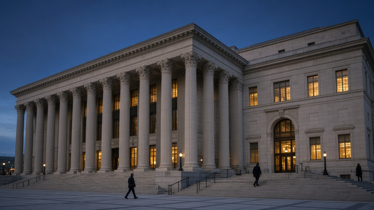 Federal Reserve building after September FOMC minutes kept a year-end rate rise in view on 8 October 2026