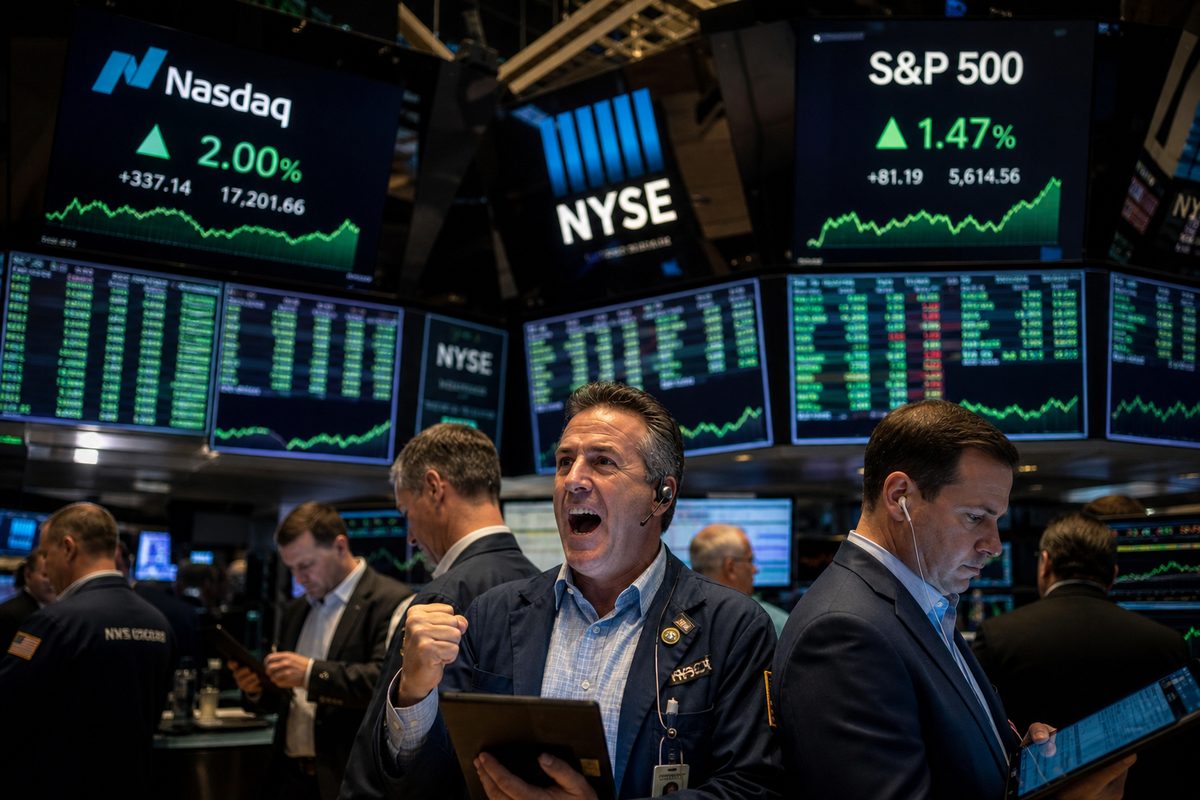 Global stock markets rebound on tech earnings July 2026