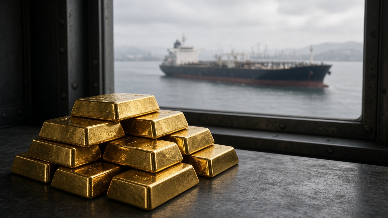 Gold bars in a vault as spot gold reclaims $4,014 and Brent eases near $114 on 26 October 2026