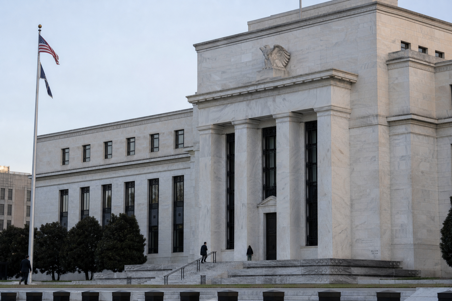 Federal Reserve building as markets wait for the August jobs report before the September 2026 FOMC