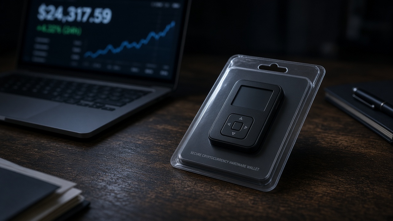 Sealed hardware wallet as Ledger investigates CryptoBilis buyer drains reported on 9 October 2026