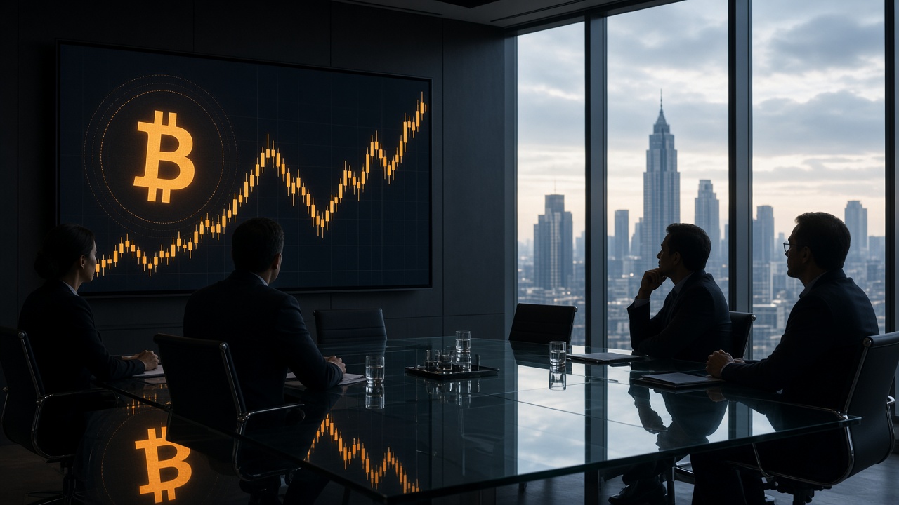 Corporate treasury desk as Strategy adds 334 BTC and Strive buys 2,000 BTC in October 2026